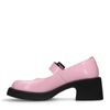 Loafers cuir à talon - rose