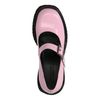 Loafers cuir à talon - rose