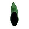 Bottines avec talon cubain - vert
