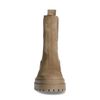 Chelsea boots en daim - beige