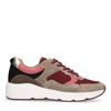 Baskets en daim avec détails - beige