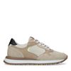 Baskets rétro en daim - beige