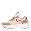 Baskets en daim avec détails - beige