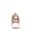 Baskets en daim avec détails - beige