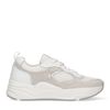 Baskets blanches au daim