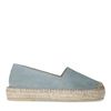 Espadrilles en daim - bleu clair