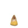 Escarpins en daim avec petit talon - jaune