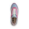 Baskets en daim multicolores - bleu