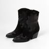 Santiags en daim noires