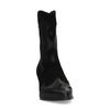 Santiags en daim noires