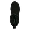 Bottines basses en daim avec laine - noir