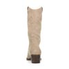 Santiags en daim - taupe