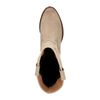 Santiags en daim - taupe