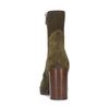 Bottines à talon cubain - vert foncé