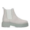 Chelsea boots basses en nubuck - gris