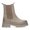 Chelsea boots en nubuck - taupe