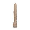 Bottes hautes en nubuck - taupe