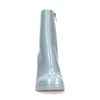 Bottines avec aspect verni - bleu clair