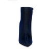 Bottines pailletées avec talon aiguille - bleu foncé