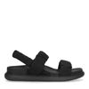 Sandales en cuir - noir