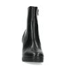 Bottines avec talon cubain - noir