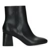 Bottines avec talon cubain - noir