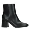 Bottines avec talon cubain - noir