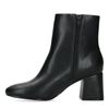 Bottines avec talon cubain - noir