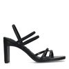 Sandales à talon avec brides - noir