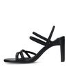 Sandales à talon avec brides - noir