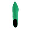 Bottines-chaussettes à talon - vert