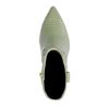 Santiags basses croco - vert