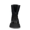 Bottines matelassées - noir