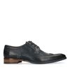Blauwe leren brogues