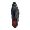 Blauwe leren brogues
