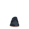 Blauw-paarse veterschoenen met diamantpatroon