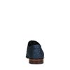 Blauw-paarse veterschoenen met diamantpatroon