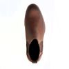 Bruine leren chelsea boots
