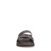 Bruine leren slippers