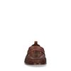 Gevlochten loafers cognac
