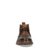Cognac leren veterboots