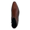 Bruine western boots met snakeskin