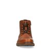 Cognac leren veterboots