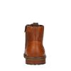 Cognac leren veterboots