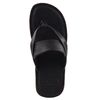 Leren slippers bruin