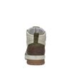 Beige hoge leren sneakers