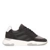 Grijze suède sneakers