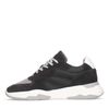 Grijze suède sneakers