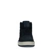 Zwarte hoge leren sneakers