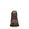 Grijze leren veterboots